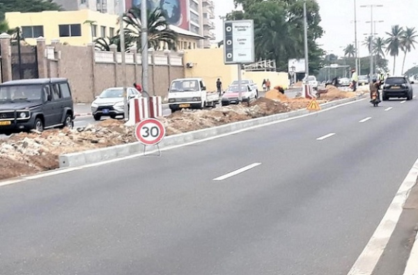Libreville : le boulevard du bord de mer fermé à la circulation pour cause de travaux