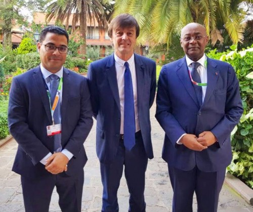 Pacôme Moubelet Boubeya réitère les engagements du Gabon pour la mise en œuvre de l’Accord de Paris