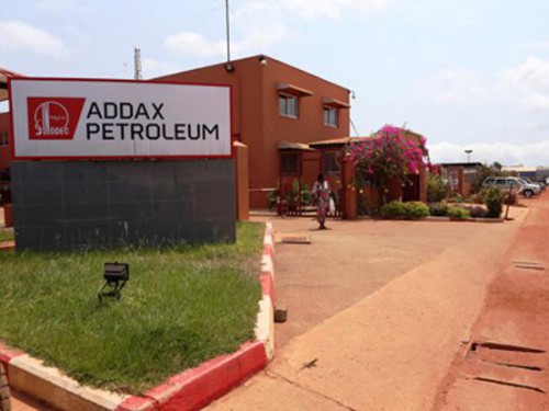 Fin de débrayage à Addax Petroleum Oil