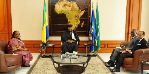 Marie-Evelyne Petrus-Barry, fait ses adieux au Gabon