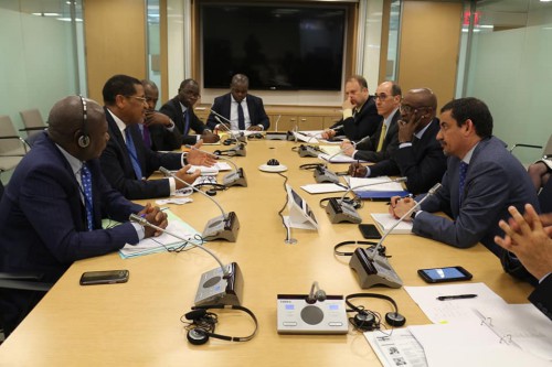 Le Pr Daniel Ona Ondo plaide la cause du Congo et de la Guinée équatoriale devant le FMI
