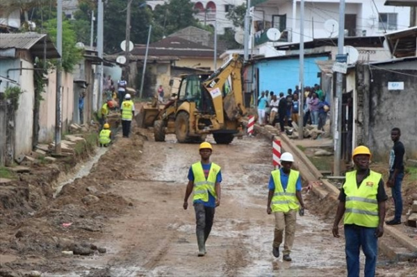Les travaux de réfection des voiries de Libreville ont atteint un taux d’exécution de 80%