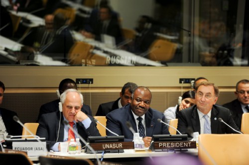 Environnement : Ali Bongo appelle à un « partenariat politique » entre l’Afrique et l’Amérique du Sud