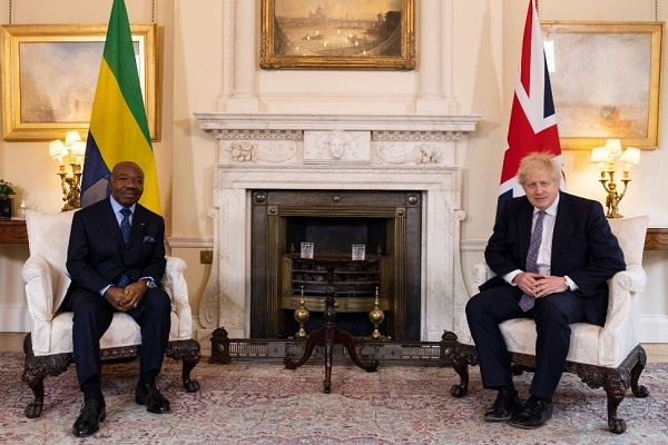 Tête-à-tête entre Ali Bongo Ondimba et Boris Johnson à Londres