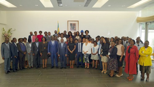 Régis immongault s’enquiert des réalités vécues par le personnel diplomatique du Gabon en France
