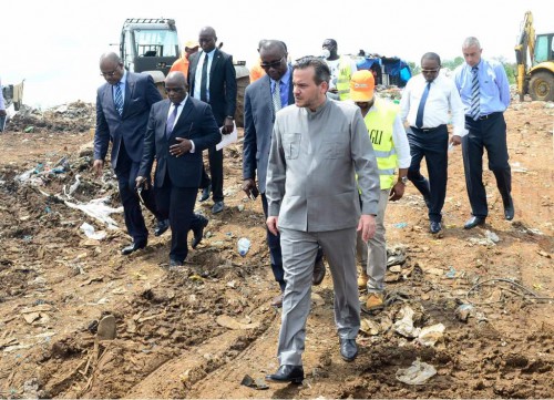 Brice Laccruche Alihanga lance une opération d’urgence pour faire face à l’insalubrité que connaît Libreville