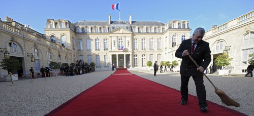 Ali Bongo en « visite de travail et d&#039;amitié » à l’Elysée le 14 septembre 2015