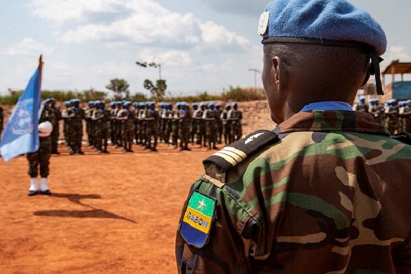 Minusca : le 7e contingent gabonais constitué de 450 éléments prêt à être déployé en Centrafrique