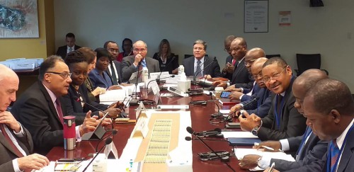 Jean-Marie Ogandaga décline la situation économique du Gabon devant le FMI et la Banque mondiale  